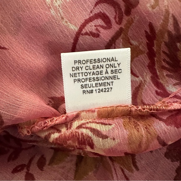 Misa Los Ángeles Kaia Floral Pink Bell Sleeve Dress small above the knee casual - Picture 7 of 10